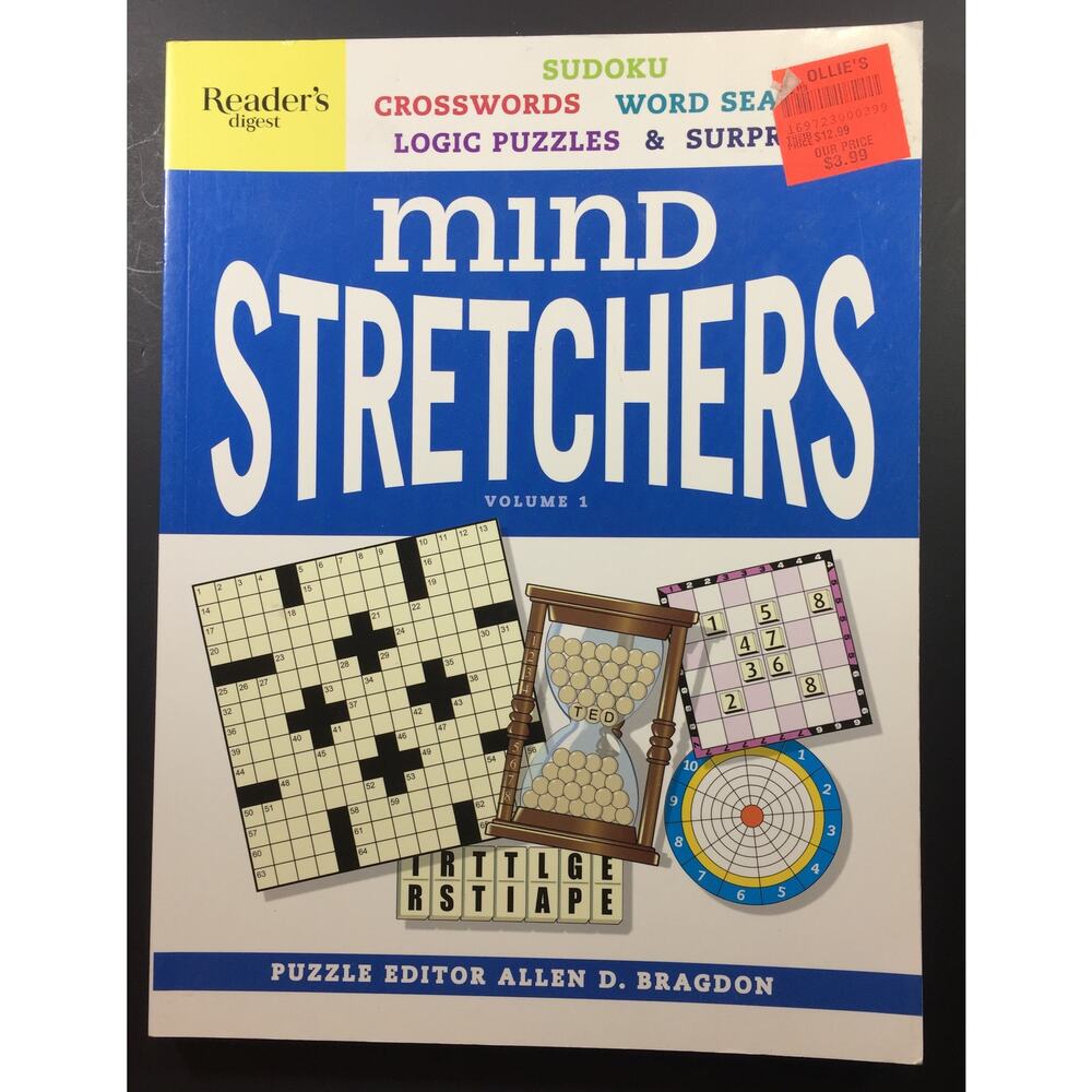 Mind Stretchers Volume 1 Sudoku Crosswords Logic Puzzles Word Search and more